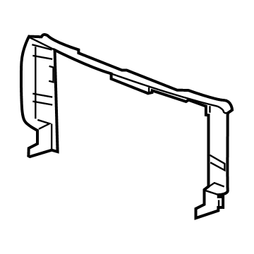 GM 84394062 Air Inlet Baffle