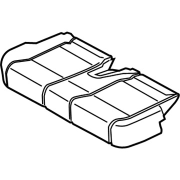 Ford CK4Z-9963840-AA Seat Cushion Pad