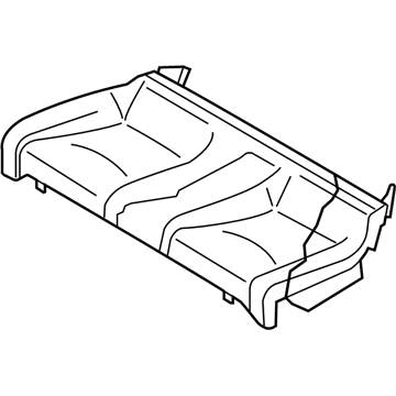 Infiniti 88300-1NG2C Cushion Assembly Rear Seat