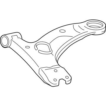 Lexus 48069-12300 Front Suspension Lower Control Arm Sub-Assembly, No.1 Left