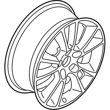 GM 13288965 Wheel Rim, 17X7