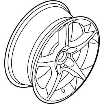 GM 13171952 Wheel Rim, 18X7.5
