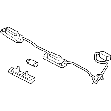 Hyundai 92501-3S100 Lamp Assembly-License Plate