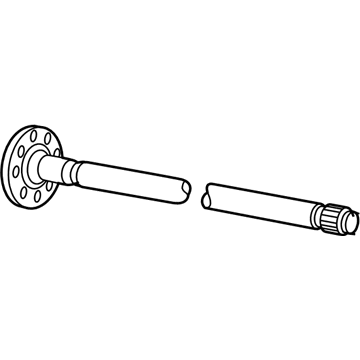 Mopar 5086902AB Axle Shaft Rear