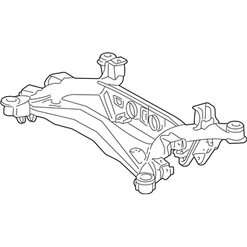 Lexus 51206-53020 Member Sub-Assy, Rear Suspension