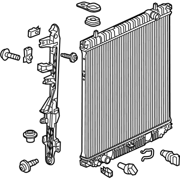 GM 84671374 Radiator Assembly