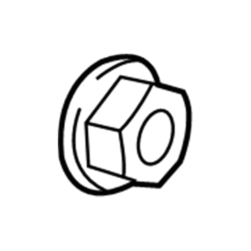 Mopar 6106161AA Nut-Hexagon