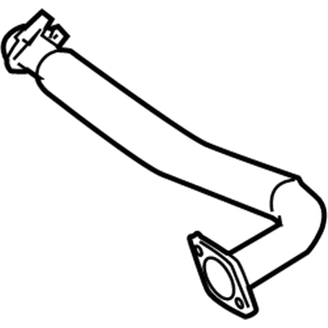 Nissan 20030-9BK0A Exhaust Tube Assembly, Center
