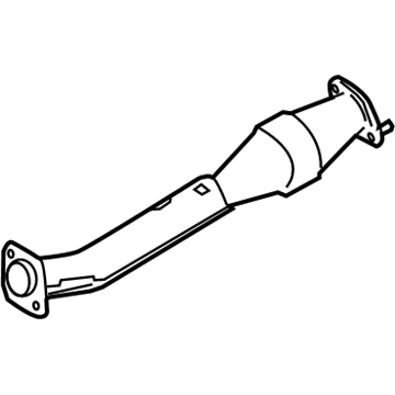 Nissan 20020-ZE50B Front Exhaust Tube Assembly