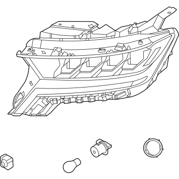 Kia 92102P4000 Lamp Assembly-Head, RH