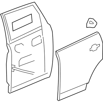 GM 20890799 Door Shell