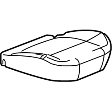 GM 89043073 Pad Asm, Rear Seat Cushion