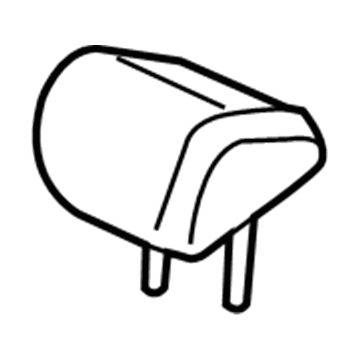 Honda 82940-TR3-L21ZA Headrest Assy., RR. Center *YR400L* (SIENNA BEIGE)