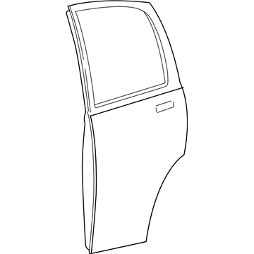 GM 91174861 Door Shell