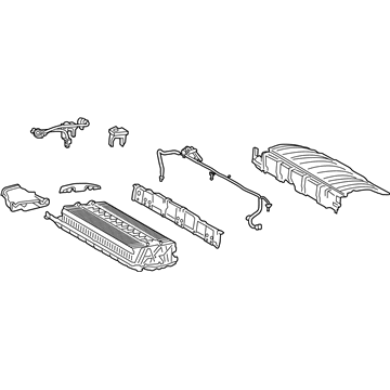 Toyota G9510-33120 Battery Assembly, Hv Sup