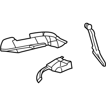 Mopar 4575224AJ Extension-Quarter Panel