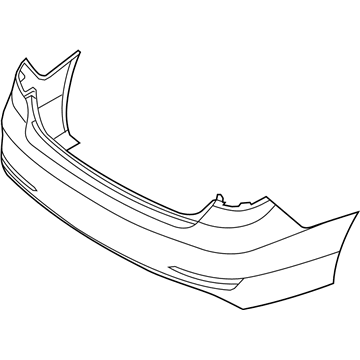 Hyundai 86610-C2000 Rear Bumper Cover