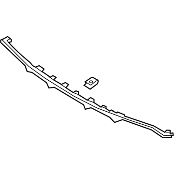 Hyundai 86612-C2000 Cover-Rear Bumper Lower