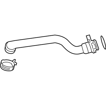 BMW 11-53-7-584-549 Coolant Hose
