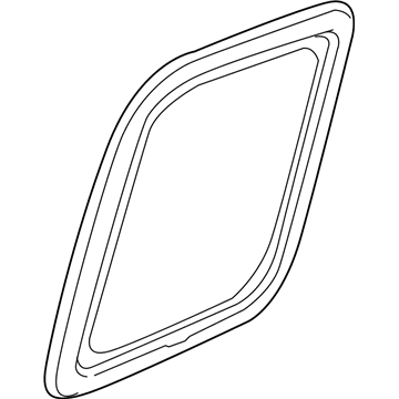 GM 25825283 Door Glass