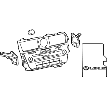 Lexus 86804-48J10 Cover Sub-Assembly, Navigation