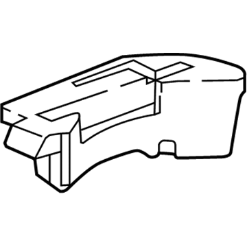 Honda 84590-SZT-A40 Box Assy., R. RR. Trunk Floor Side