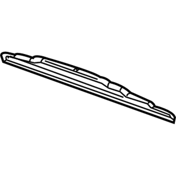 Nissan 28890-ZD80A Windshield Wiper Blade Assembly