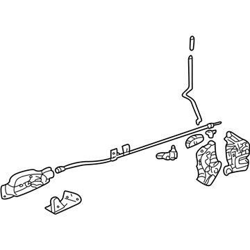 Ford 3W6Z-76219A65-AB Latch Assembly