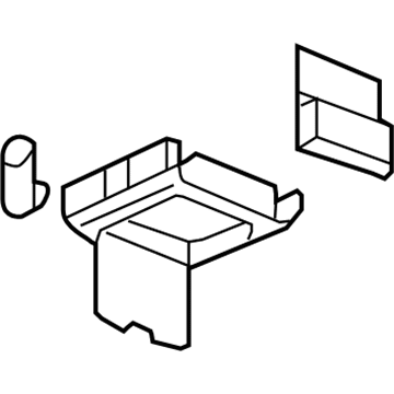 GM 15790428 Filler-Roof Console *Cashmere