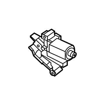 Ford LJ6Z-9923395-A MOTOR ASY - WINDOW OPERATING