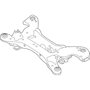 Infiniti 55400-5NA3A Member Complete-Rear Suspension