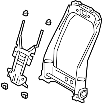 Toyota 71014-0A080 Seat Back Frame