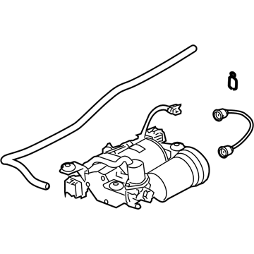 GM 88957250 Compressor Asm, Auto Level Control Air