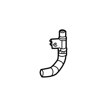 Toyota 16207-24020 By-Pass Hose