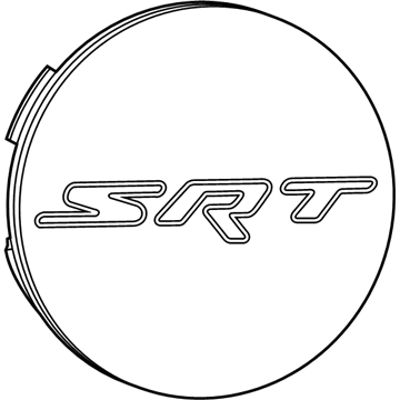 Mopar 5QW99NTSAA Wheel Center Cap