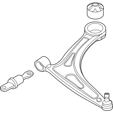 Hyundai 54501-L1000 Arm Complete-FR LWR, RH