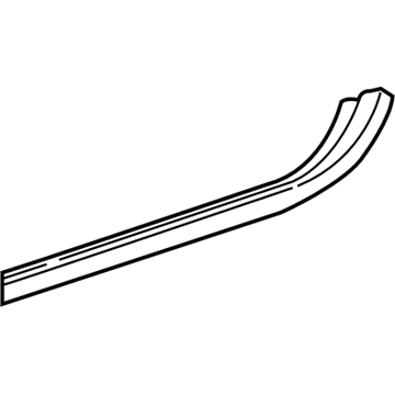 Mopar 4717795AA WEATHERSTRIP-Sliding Door Secondary