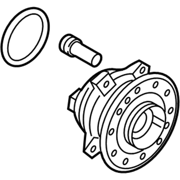 Hyundai 51750-B1551 Front Wheel Hub Assembly