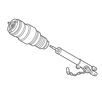 Hyundai 54605-3N530 Strut Assembly, Front, Left