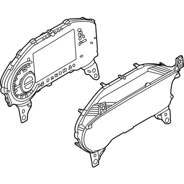 Ford M2DZ-10849-E INSTRUMENT CLUSTER