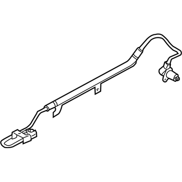 Nissan 47901-6M060 Sensor Assembly Anti SKID, Rear