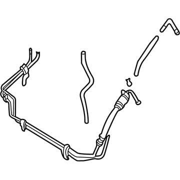 Nissan 49721-9Z001 Hose & Tube Assy-Power Steering