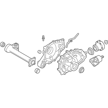 Ford KB3Z-3002-A Axle