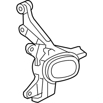 Honda 51211-T5R-A01 Knuckle, Right Front