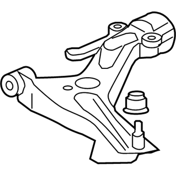 Honda 51360-T5R-A01 Lower Arm, Left Front