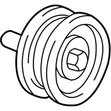 GM 12580772 Serpentine Idler Pulley