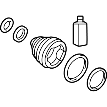 Kia 495L5P2400 Boot Kit-Diff Side, L