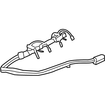 BMW 12-51-8-654-233 Wiring Harness, Engine Ignition Module