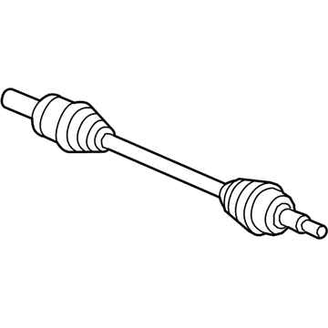 GM 92216817 Rear Wheel Drive Shaft