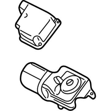 GM 12365366 Motor, Windshield Wiper